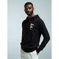 Mens Casual Recycle Heavy Cotton With 3D Embroidery Hoodie