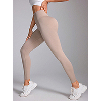 Ladies High Elasticity Pailates Yoga Twin Set With Plus Size
