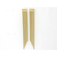 Jewelry Jewellery And Accessory Handcraft Vacuum Plating Stainless Steel Earring