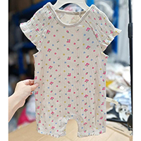 New Born Baby Cute Pattern Anit-Bacterial Cotton Jumper