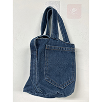 Classic Denim Wash Causal Bag