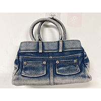 Vintage Jeans Look Denim Bags - Back